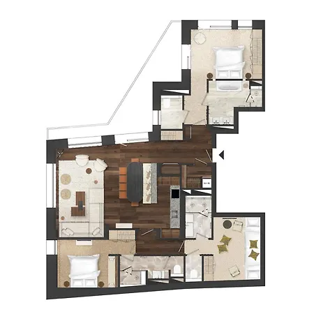 Apartment Luxe Avec Et Navette A 1850 - Fr-1-830-1 Courchevel